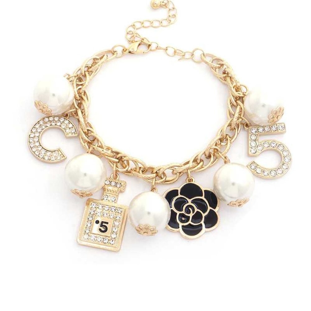 Number 5 charm Bracelet